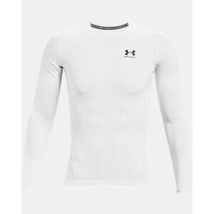 Under Armour Men’s White HeatGear Compression Long Sleeve